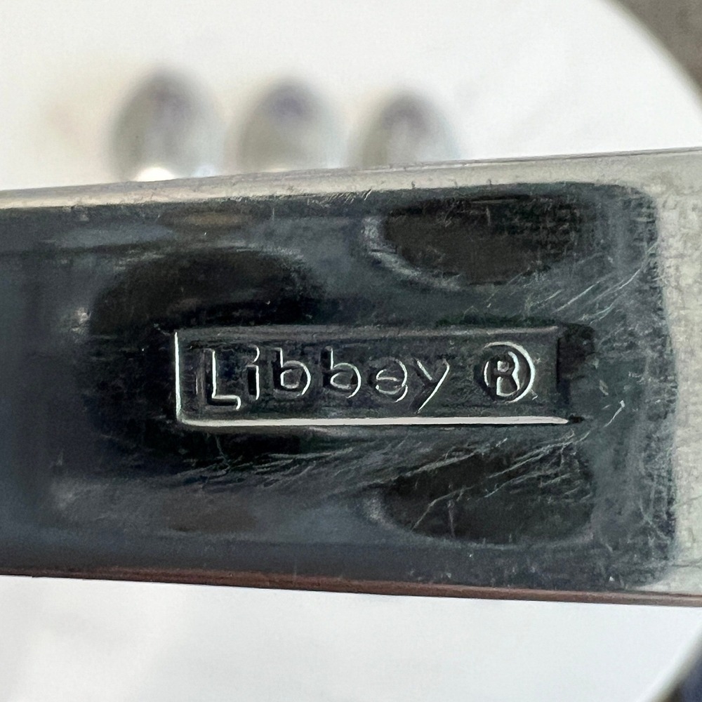 Libbey Flatware Serving Set Stainless Steel Retro Modern Hostess Utensils‎ - Picture 7 of 8